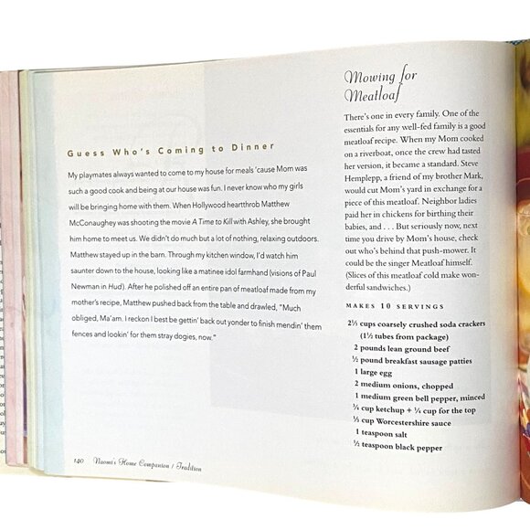 Naomi's Home Companion Hardcover Judd Southern Cooking Recipes Country Humor Vtg - Picture 10 of 11